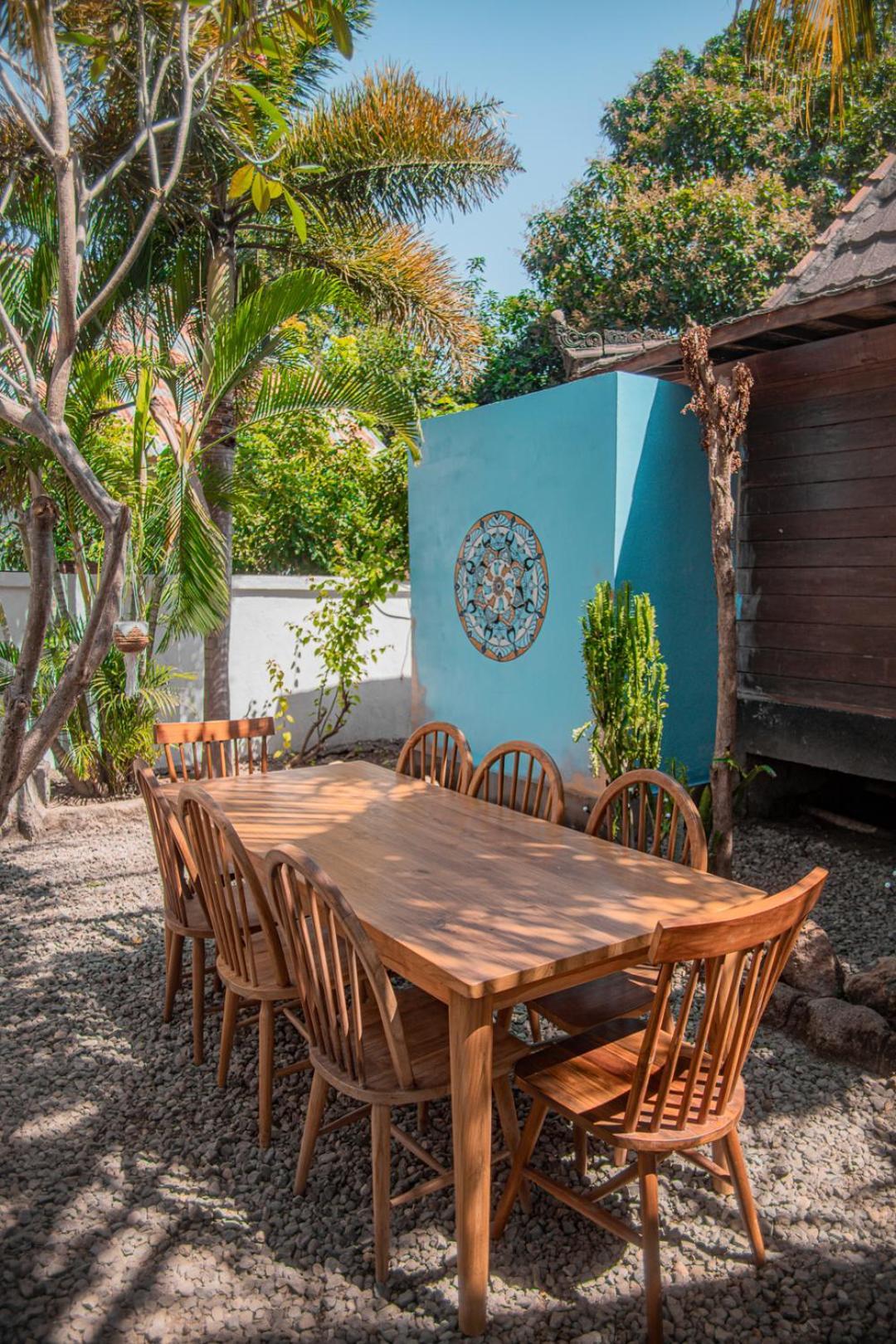 Color Cottage Gili Air Buitenkant foto